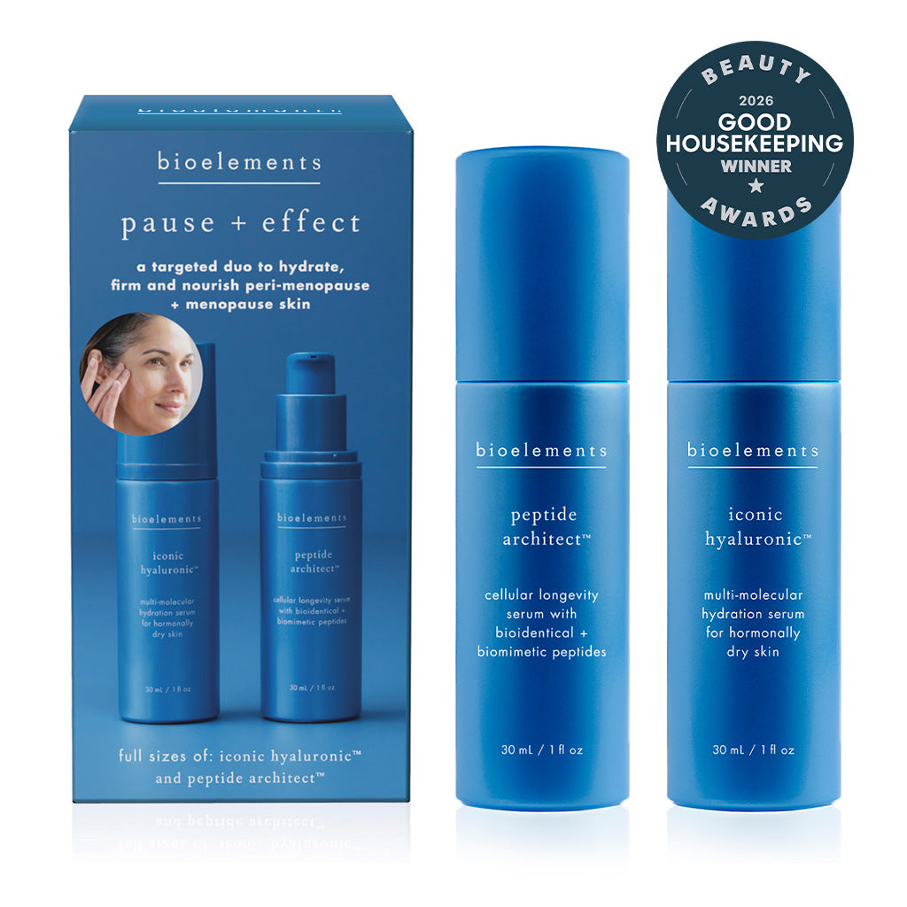 Pause + Effect Duo: Iconic Hyaluronic and Peptide Architect