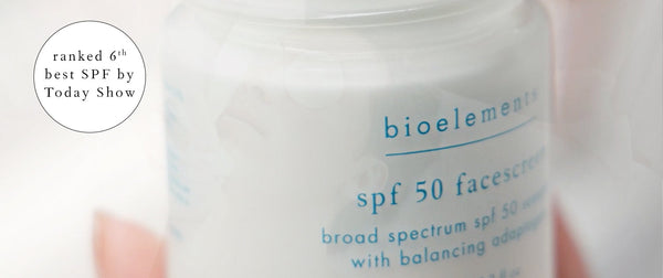 Here’s Why The Today Show Just Ranked Our SPF 50 Facescreen #6 Out Of