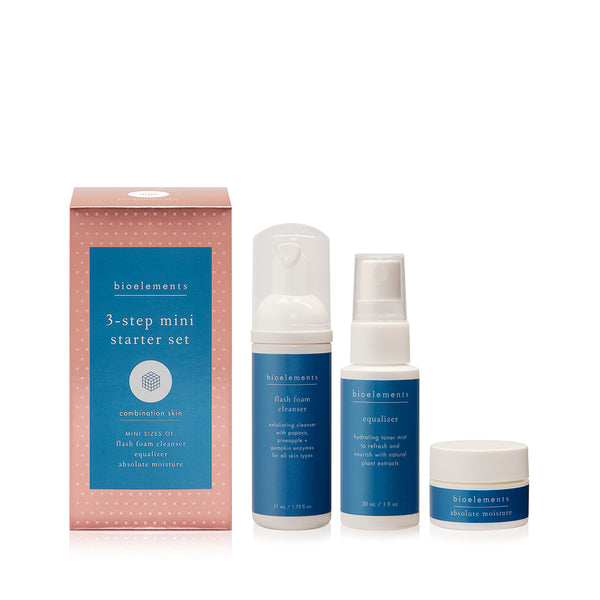 Bioelements 3 Step Mini Starter Set Combination Skin