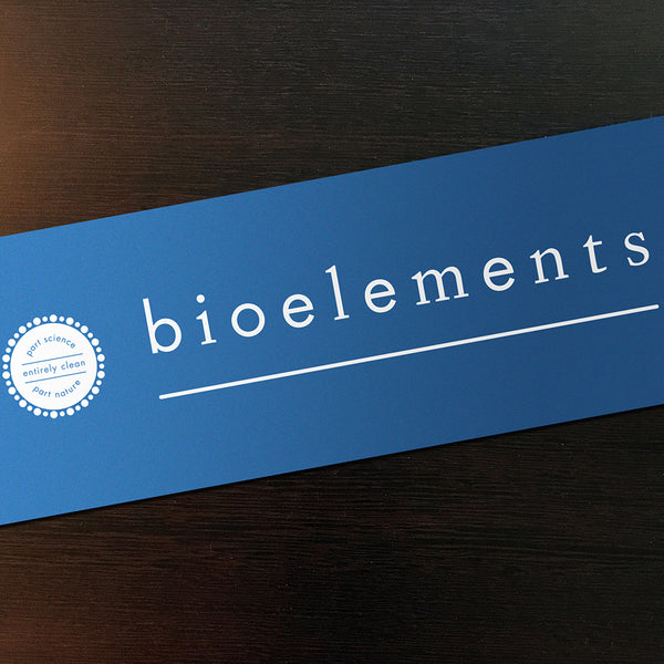 Bioelements Window Decal